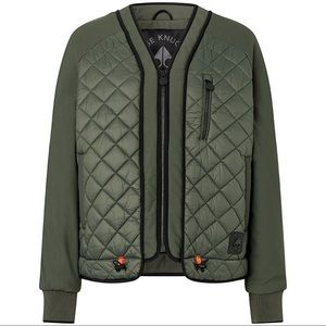 BRAND NEW NEVER WORN Moose Knuckles Bomber Jacket (Down Feathers!)